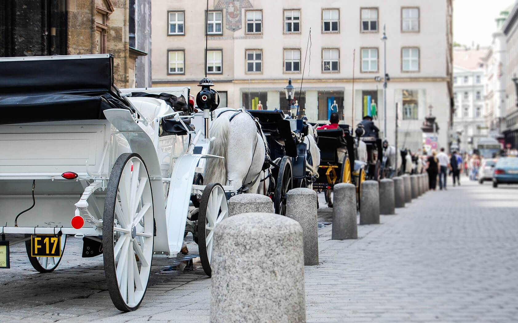 Salesforce Partner Wien Fiaker am Stephansplatz in Wien