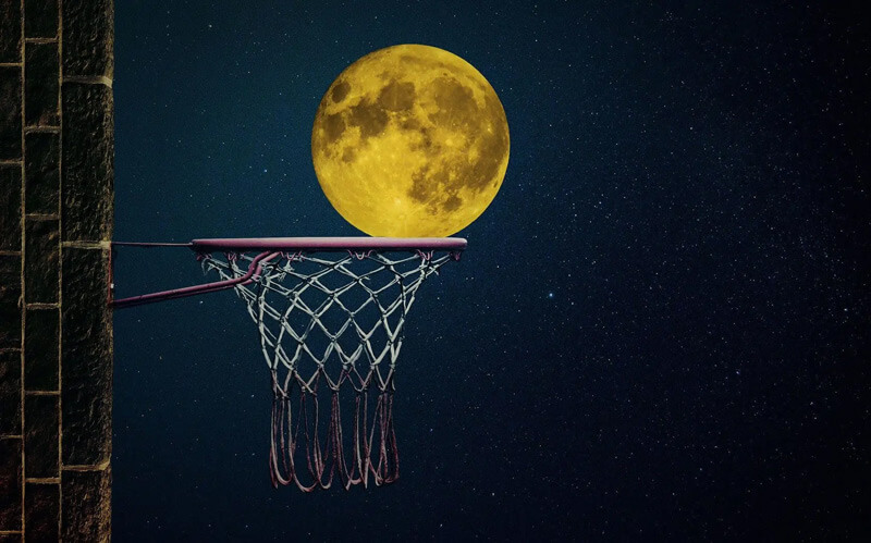 basketball, moon, the collective edge basketball, moon, the collective edge